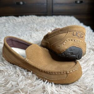 UGG Brown Suede Slip-Ons